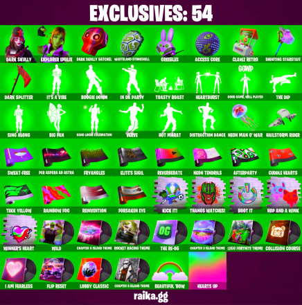 🔴♦️ OG OFFER♦️🔴 254 skins 💎 Dark Skully 💎 Explorer Emilie 💎 Joey 💎 Era 💎 Paradigm (Reality-659) 💎 The Foundation 💎 Nezumi 💎 Kymera 💎 The Imagined 💎 Optimus Prime 💎 Zeus 💎 Ronin 💎 Hades 💎 Snap 💎 Fade 💎 PC\PSN\XBOX\SWITCH 💎 — image 1