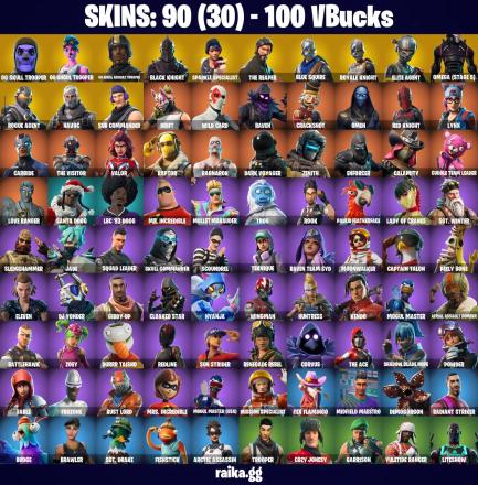๐ดโฆ๏ธ TRIPLE OG โฆ๏ธ๐ด OG GHOUL TROOPER ๐ OG AERIAL ASSAULT TROOPER ๐ OG SKULL TROOPER ๐ 90 skins ๐ Black Knight ๐ Sparkle Specialist ๐ The Reaper ๐ Blue Squire ๐ Royale Knight ๐ Elite Agent ๐ PC\PSN\XBOX\SWITCH ๐ โ image 2
