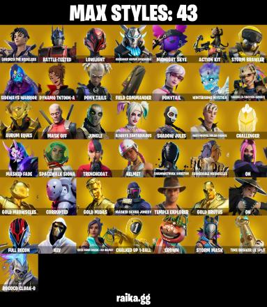 [PC] 💻 204 Skins👕 | OG STW⚡ | Gold Meowscles🐱 | Gold Midas👑 | Gold Brutus🥇 | Tart Tycoon🍏 | Naruto Uzumaki🍥 | Galaxy Scout🌌 | Mandalorian🚀 | Darth Vader⚔️ | Laugh It Up😂 | 600 VBucks💸 — image 8