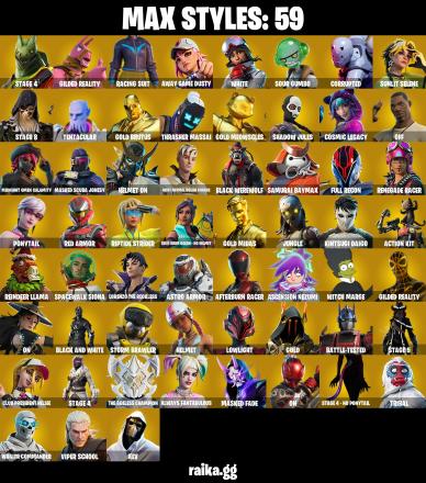 [PC/PSN] 💻🎮 243 Skins👕 | Rogue Spider Knight🕷 | Gold Midas👑 | Gold Brutus🥇 | Gold Meowscles🐱 | Rogue Agent🖤 | Reaper⛏ Raise The Cup🏆 | 5900 VBucks💸 — image 7