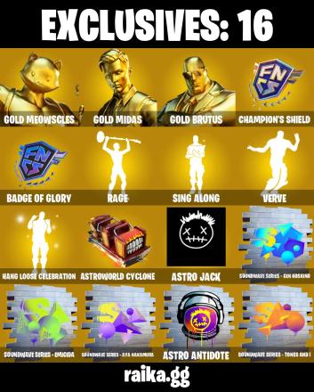 [PC/PSN/XBOX] 🎮 267 Skins👕 | Gold Meowscles🐱 | Gold Midas👑 | Gold Brutus🥇 | Spire Assassin🗡️ | Kymera👽 | Joltara⚡ | The Foundation🪨 | Optimus Prime🤖 | The Ageless⚔️ | Astroworld Cyclone🌌 | Astro Jack🚀 | 200 VBucks💸 — image 8