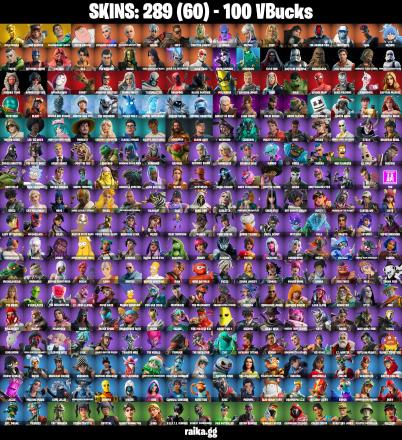 [PC/XBOX] 💻🎮 289 Skins 👕 | Gold Midas 🟡 | Lina Scorch 🔥 | Championship Jonesy 🏆 | Peter Griffin 😂 | Paradigm ⭐ | Ronin ⚔️ Optimus Prime 🤖 | Spider-Man 🕷️100 VBucks 💸 — image 1