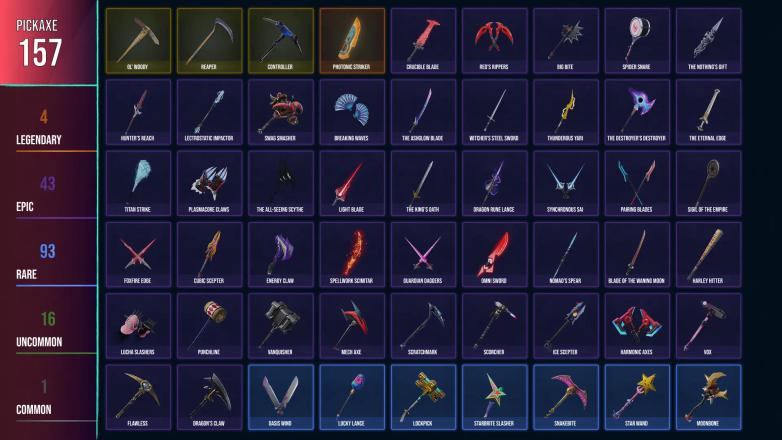 ๐ฅ PC/XBOX ๐ฅ 137 SKINS ๐ฅ Mizuki ๐ฅ Snap ๐ฅ Malik ๐ฅ Nezumi ๐ฅ The Imagined ๐ฅ The Origin ๐ฅ Twyn ๐ฅ The Scientist ๐ฅ Catalyst ๐ฅ Ultima Knight ๐ฅ Singularity ๐ฅ The Ageless ๐ฅ Rox ๐ฅ Ruin ๐ฅ 1300 VBUCKS ๐ฅ Fk7LB ๐ฅ โ image 4