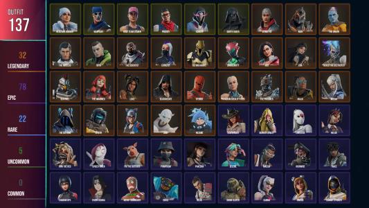 🥑 PC/XBOX 🥑 137 SKINS 🥑 Mizuki 🥑 Snap 🥑 Malik 🥑 Nezumi 🥑 The Imagined 🥑 The Origin 🥑 Twyn 🥑 The Scientist 🥑 Catalyst 🥑 Ultima Knight 🥑 Singularity 🥑 The Ageless 🥑 Rox 🥑 Ruin 🥑 1300 VBUCKS 🥑 Fk7LB 🥑