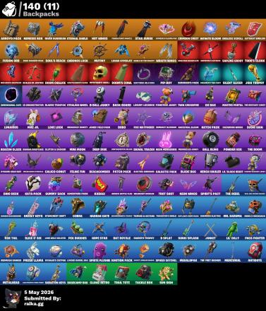 [PC] 103 skins | Gold Meowscles | Gold Midas | Gold Brutus | Spire Assassin | Sentinel | Gear Specialist Maya | Menace | Blackheart | Kymera | 3650 VB — image 2