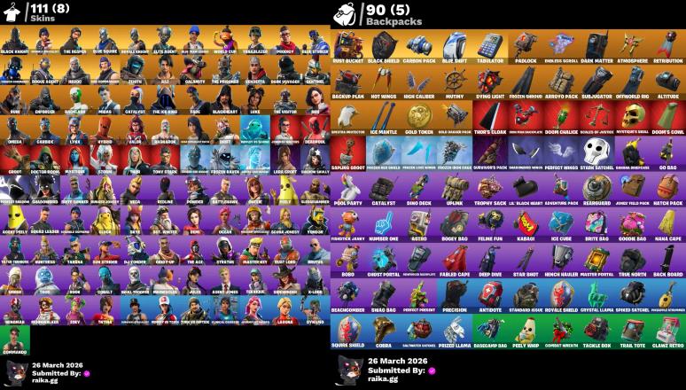 [PC/XBOX] 111 skins | Black Knight | Sparkle Specialist | The Reaper | Blue Squire | Royale Knight | Take The L | Floss | — image 3