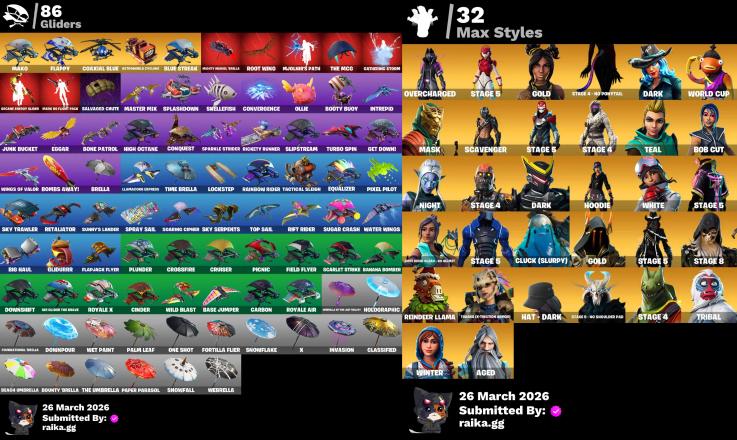 [PC/XBOX] 111 skins | Black Knight | Sparkle Specialist | The Reaper | Blue Squire | Royale Knight | Take The L | Floss | — image 1