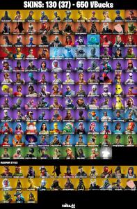 [PC/PSN/XBOX] 130 skins | OG STW | Black Knight | Sparkle Specialist | The Reaper | Blue Squire | Royale Knight | Y403 — Fortnite account listing