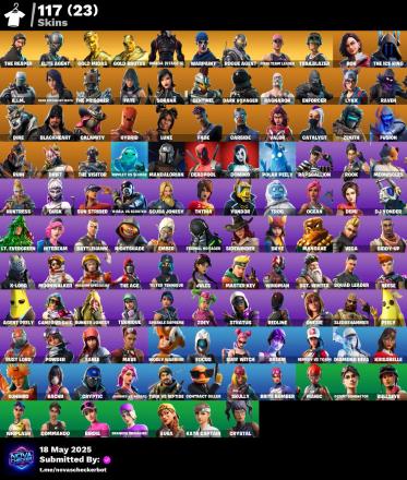 PC/PS/XBOX/SWITCH | 117 Skins | OG STW Deluxe Edition | The Reaper | Elite Agent | Take The L | Gold Midas | Gold Brutus | Omega (Stage 5) | 710 VB | Email Changeable — image 3