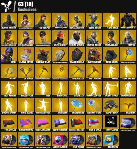 PC/XBOX | 153 Skins | Black Knight | Sparkle Specialist | Unchained Ramirez | The Reaper | Blue Squire | Royale Knight | Elite Agent | Omega (Stage 5) | 150 VB | Email Changeable