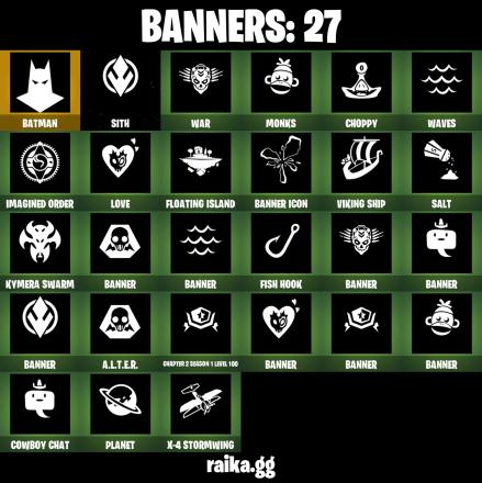 ⭐[PC/PSN/XBOX] 7 skins | Renegade Raider | Fixer | Blue Striker | Santa Dogg | Lt. Evergreen | Wooly Warrior | Chord Kahele | Blue Shift | Arroyo Pack | 0 VB — image 6
