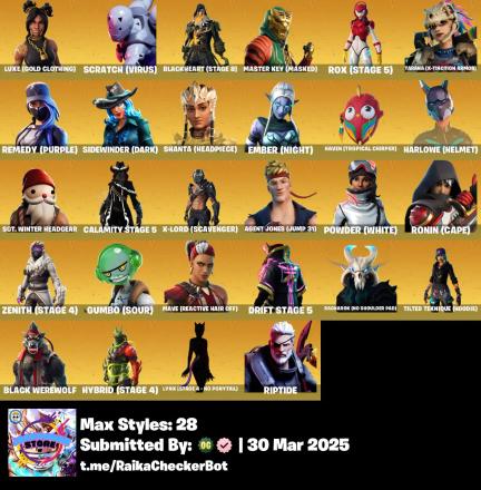 ⭐ Inactive for 5 years | 103 skins | The Reaper | Elite Agent | Take The L | Spike | Strong Guard | Luxe (Gold Clothing) | Blackheart (Stage 8) | Rox (Stage 5) | 130 VB — image 2