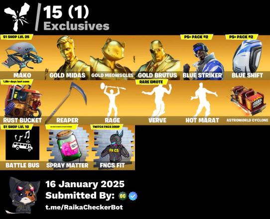 ⭐ Inactive for 4 years | 101 skins | Mako | Naruto Uzumaki | kakashi hatake | Gold Brutus | Blue Striker | Fade | Joey | Raz | Fusion | The Foundation | 800 VB — image 8