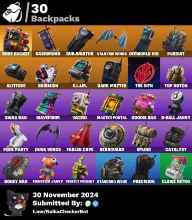 ⭐ Inactive for 5 years | 37 skins | OG STW | The Reaper | Elite Agent | Take The L | Rogue Agent | Zenith | Calamity | Rox | A.I.M. | Sentinel | Musha | Dark Voyager | 2550 VB — image 3