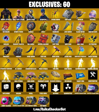 ⭐ Inactive for 5 years |   94 skins | OG STW | Power 88 | Omega (stage 5) | Rogue Agent | The Origin (On Point) | Drift Stage 5 | Calamity Stage 5 | The Imagined (Combat Elite) | 5 VB — image 6