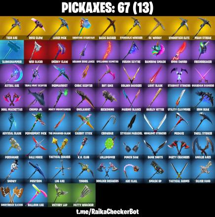⭐ Inactive for 5 years |   94 skins | OG STW | Power 88 | Omega (stage 5) | Rogue Agent | The Origin (On Point) | Drift Stage 5 | Calamity Stage 5 | The Imagined (Combat Elite) | 5 VB — image 8