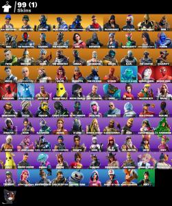 [PC/XBOX/PSN] 99 Skins 💜 Blue Team Leader 💜 Trailblazer | Point It Out | Blue Striker | Carbon Commando | Orange Justice | Blackheart | Freestylin' | 1800 VB