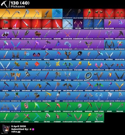 PC/PSN/Xbox/Nintendo 166 skins | Travis Scott | Leviathan Axe | Astro Jack | Pitch Patroller | Gold Brutus | Gold Midas | Zenith | Mizuki | Joey | Wild Card | Rox | Fade | Lynx | 500 VB — image 3