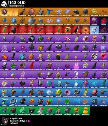 PC/PSN/Xbox/Nintendo 166 skins | Travis Scott | Leviathan Axe | Astro Jack | Pitch Patroller | Gold Brutus | Gold Midas | Zenith | Mizuki | Joey | Wild Card | Rox | Fade | Lynx | 500 VB — image 2