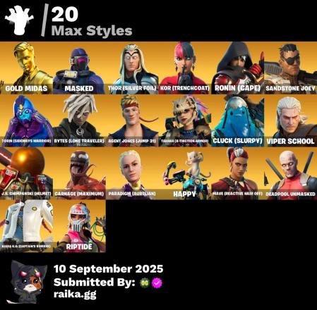 PC/PSN/Xbox/Nintendo 94 skins | OG STW | Galaxy | Travis Scott | Astro Jack | Gold Midas | Snake Eyes | Joey | Torin | Paradigm (Reality-659) | Fade | 330 VB — image 6