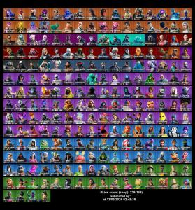 (PC PS4–5 XBOX) 228 Skins 🎮 Sandstone Joey 🏜️ Menace ⚔️ Rox 💎 Leviathan 🌊 Eternal Knight 🛡️ Moisty Merman 🧜♂️ Oro 🪙 Full Email Access — Fortnite account listing