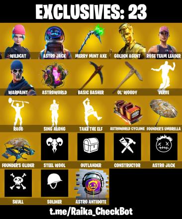(PC/PSN/XBOX) 2500 VB) 50 SKINS πWildcat π Astro Jack π Gold Midas π Eternal Knight π Gear Specialist Maya π Hybrid π Blackheart π Fade / PARENTAL CONTROL β image 2
