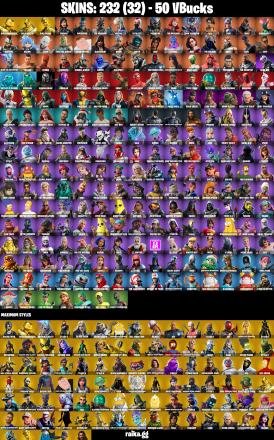 (PC/PSN/XBOX) 50 VB) 232 SKINS 🌟Gold Meowscles 💎 Gold Brutus 💎 Gold Midas 💎 Sorana 💎 Omegarok 💎 The Prisoner 💎 Mizuki 💎 Catalyst 💎 Predator / PARENTAL CONTROL — image 1
