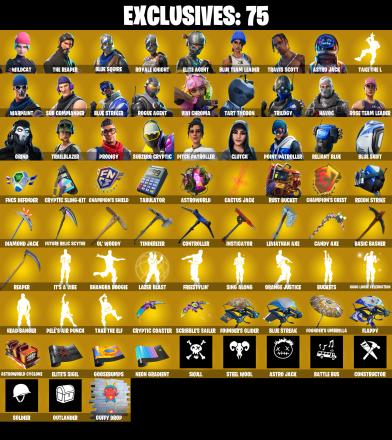 (PC/PSN/XBOX) OG STW 🌟232 SKINS 🌟Wildcat 💎 The Reaper 💎 Blue Squire 💎 Royale Knight 💎 Elite Agent 💎 Blue Team Leader 💎 Travis Scott 💎 Astro Jack 💎 300 V-Buck PARENTAL CONTROL — image 2