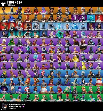 [PC/PSN/XBOX] 156 skins | Unchained Ramirez | Eon | Blitz | The Imagined | Joltara | Kymera | Luxe | Catalyst | Lynx | Raz | Ark | Kado Thorne | Spectra Knight | 700 VB — image 2