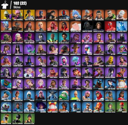 [PC/PSN/XBOX] 102 skins+Subzero Cryptic+Vivi Chroma+NBA 75 Slam+Optimus Prime+Era+The Foundation+0 VB #ACC-359418 — image 5