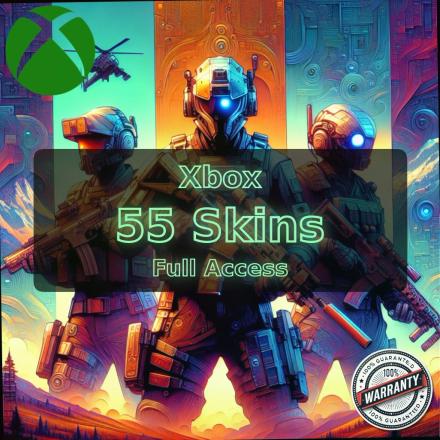 [PC/PSN/XBOX] 55 Skins+Travis Scott+Trilogy+Sub Commander+Havoc+Blue Striker+Trailblazer+Blue Team Leader+250 VB #ACC-359994 — image 1