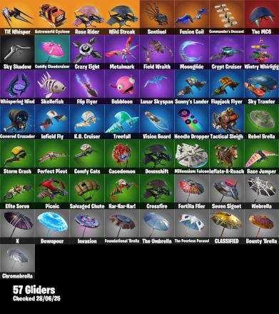 [PC/PSN/XBOX] 63 Skins+OG STW+Travis Scott+Fishstick+Cactus Jack+Pursuit+Skirmish+Mean Streak+Rose Glow+275 VB #ID-359497 — image 7