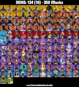 [PC/PSN/XBOX] 134 skins OG STW | Black Knight | Sparkle Specialist | The Reaper | Blue Squire | Royale Knight | Elite Agent | Gold Brutus | Omega (stage 5) | TGSFN99