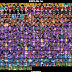 [PC/PSN/XBOX] 298 skins  | Travis Scott | Chun-Li | Omega | Surf Strider | Astro Jack | Ragnarok | Midas | Meowscles | Rose Team Leader | Warpaint | Grind | Drift | Carbide | Clutch | Blue Striker — Fortnite account listing