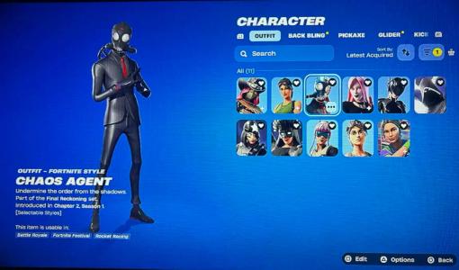 OG  :  Calamity + Poised Playmaker + Chaos Agent | 80 Skins | 10 Exclusives | S5–11/13 | Global FN Acc