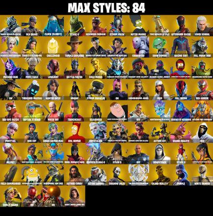 PC/PSN ♨️315 skins ✨ Naruto Uzumaki ✨ Leviathan Axe ✨ Lara Croft ✨ Deadpool ✨ Candy Axe ✨ Galaxia ✨ Alli ✨ Peely ✨ Fusion ✨ Spider-Man ✨ #B2414 — image 7