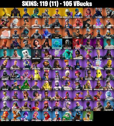 PC/PSN/XBOX ♨️119 skins ✨ OG STW ✨ Lara Croft ✨ Deadpool ✨ Gold Midas ✨ Omega (stage 5) ✨ Reaper ✨ Reflex ✨ Orange Justice ✨ Rogue Agent ✨ Drift ✨ #B822 — image 2