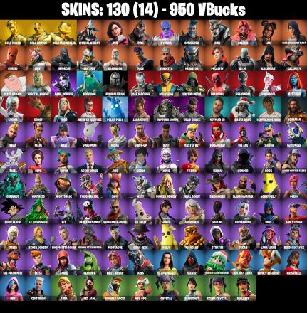 PC/PSN/XBOX ♨️130 skins ✨ Lara Croft ✨ Deadpool ✨ Gold Midas ✨ Gold Brutus ✨ Gold Meowscles ✨ Drift ✨ Go Mufasa ✨ Rage ✨ Ragnarok ✨ Dire ✨ #B756 — image 2