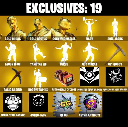 PC/PSN/XBOX ♨️130 skins ✨ Lara Croft ✨ Deadpool ✨ Gold Midas ✨ Gold Brutus ✨ Gold Meowscles ✨ Drift ✨ Go Mufasa ✨ Rage ✨ Ragnarok ✨ Dire ✨ #B756 — image 1