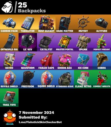 The Reaper 🏆 Blue Squire 🏆 Royale Knight 🏆 Elite Agent 🏆 Mako 🏆 Take The L 🏆 Floss 🏆 Omega 🏆 Orange Justice 🏆 Dark Voyager 🏆 Rogue Agent 🏆 Drift 🏆 Carbide 🏆 Trusty No. 2 🏆 Royale Shield 🏆 Squire Shield 🏆 Ride The Pony 🏆 PC ♨️ 33 skins — image 4