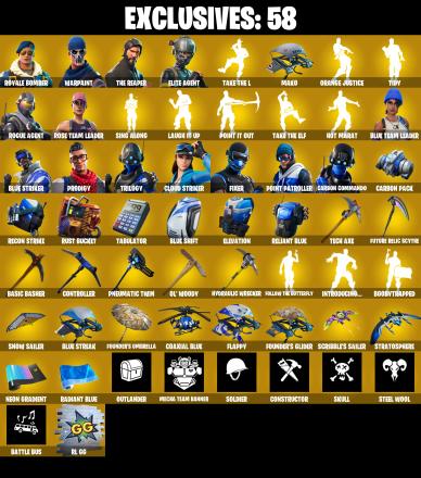 PC/PSN/XBOX ♨️166 skins ✨ OG STW ✨ Royale Bomber ✨ Deadpool ✨ The Reaper ✨ Elite Agent ✨ Omega ✨ Take The L ✨ Mako ✨ Orange Justice ✨ Tidy ✨ #B1258 — image 1