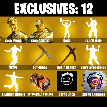 PC/PSN/XBOX ♨️113 skins ✨ Lara Croft ✨ Deadpool ✨ Gold Midas ✨ Gold Brutus ✨ Drift ✨ Jabba Switchway ✨ Rage ✨ Ragnarok ✨ Alli ✨ Fusion ✨ #B888 — image 1