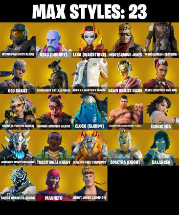 PC/PSN/XBOX ♨️124 skins ✨ Lara Croft ✨ Master Chief (Matte Black) ✨ Tony Stark ✨ Menace ✨ Optimus Prime ✨ Wolverine ✨ Jennifer Walters ✨ #B816 — image 7