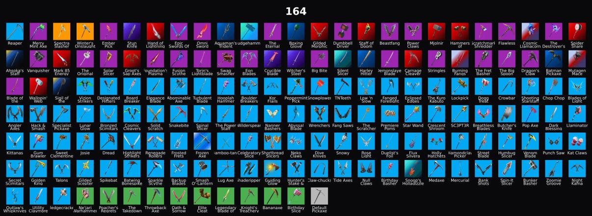 PC,PSN,XBOX 155 SKINS FA ⸱ MERRY MINT AXE ⸱ BLAZE,GALAXIA,KOR,BATMAN,BATMAN,AHSOKA,TONY STARK,CHARLOTTE,GROOT RK2084 — image 2