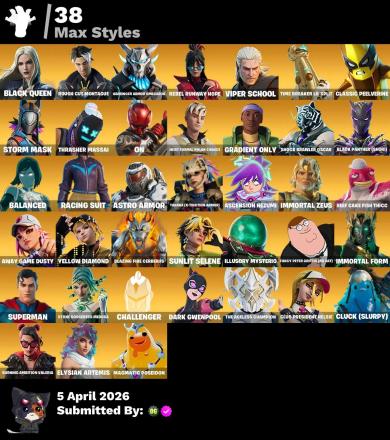 [PC/PSN/XBOX] 126 skins | Explorer Emilie | Cloud Striker | Point Patroller | Lara Croft | Rebirth Raven | Emma Frost  | Backlash | 450 VB — image 6