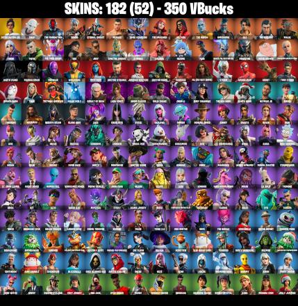 (PC/PSN/XBOX) 182 SKINS / Pitch Patroller 🎰 Snap 🎰 The Foundation 🎰 Ronin 🎰 Eternal Knight 🎰 Menace 🎰 Spire Assassin 🎰 350 V-Buck PARENTAL CONTROL — image 2