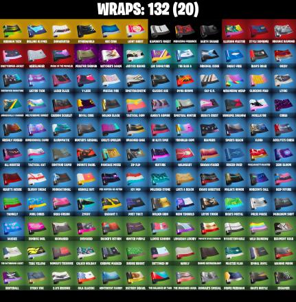 (PC/PSN/XBOX) 162 SKINS / Major Glory π° Sultura π° Championship Jonesy π° Naruto Uzumaki π° Snap π° The Foundation π° Ronin π° 0 V-Buck PARENTAL CONTROL β image 8