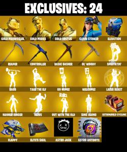 (PC/PSN/XBOX) 134 SKINS / Gold Meowscles 🎰 Gold Midas 🎰 Gold Brutus 🎰 Cloud Striker 🎰 Snap 🎰 The Foundation 🎰 Ronin 🎰 350 V-Buck PARENTAL CONTROL — Fortnite account listing