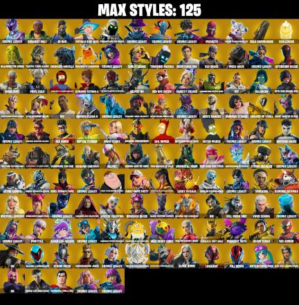 (PC/PSN/XBOX) OG STW π 308 SKINS π Renegade Raider π Master Chief π Polo Prodigy π Prodigy π Black Adam π Naruto Uzumaki π 2350 V-Buck PARENTAL CONTROL β image 3
