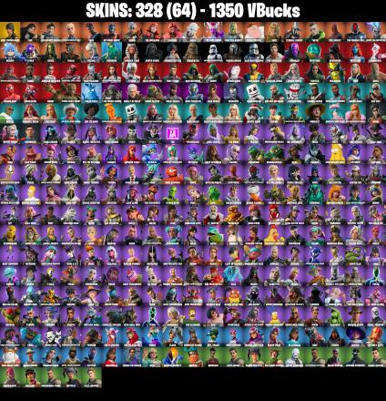 (PC/PSN/XBOX) 328 SKINS 🍒 Renegade Raider 🍒 Aerial Assault Trooper 🍒 Keri Commander 🍒 Era 🍒 Ascendant Midas 🍒 1350 V-Buck PARENTAL CONTROL — image 2